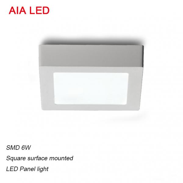 indoor Square White IP40 6W LED Panel light/led down light for any ceiling decoration