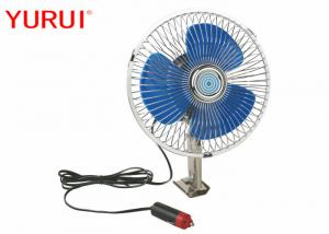 China Metal Silver Blue Car Cooling Fan Electric 2 Speed Switch For Trucks wholesale