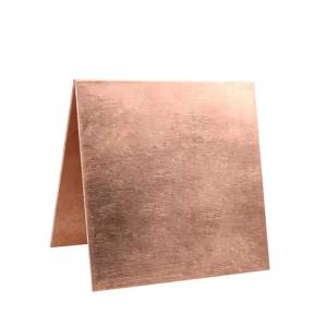 China Hot Selling Copper Nickel Plate  Red Pure 4x8 99.9% Copper Plate Sheets wholesale