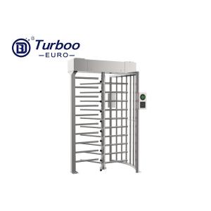 China High Security Full Body Turnstile Access Control 304 Stainless Steel 5000000 Cycles wholesale