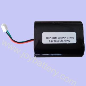 China A123 26650 1S2P 3.2V 5000mAh LiFePO4 battery pack,A123 rechargeable batteries 26650 wholesale