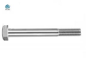 China 304 Stainless Steel Half Thread Hex Head Bolt DIN931 / M8 on sale
