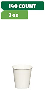 140 3 oz paper cups