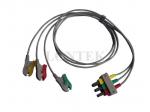 Philips M1613A IEC / ECG Patient Cable , 3 / AA Lead Wires