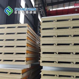 China Customizable Polyurethane Insulated Roof Panels Thickness 50mm 75mm on sale