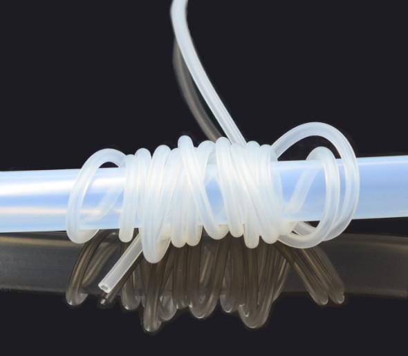 1.1*2.0 Small Diameter High Temperature Silicone Rubber Tubing Medical Grade