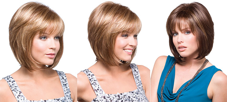 Short High Temperature Fiber Hair Wig With Hair Scrunch For Women Hair