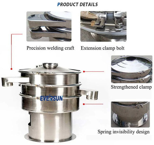 1 - 5 Layers 200 - 2600 Mm Ultrasonic Sieving Machine For Battery Material