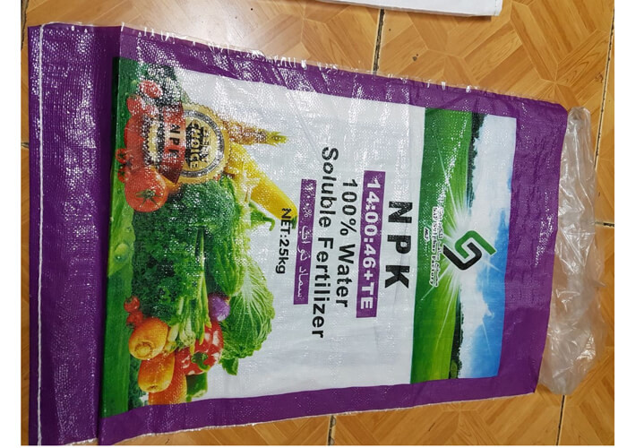 Laminated Bopp Film PP woven Bag For Agriculture Chemical Fertilizer