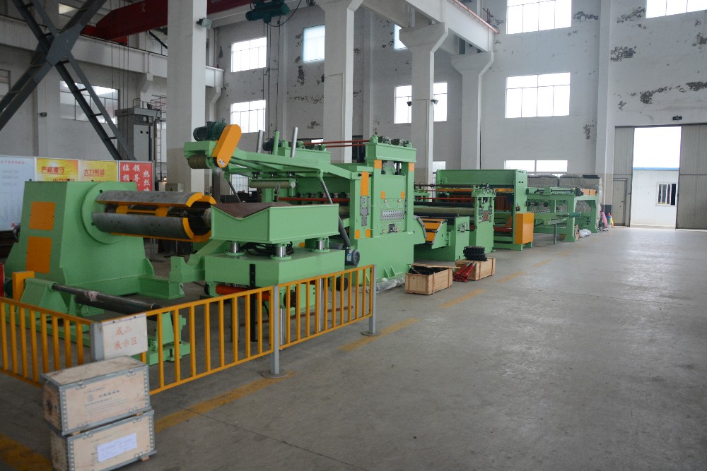 Heavy Duty ZTZG 0.5~10mm Steel Coil Cut To Length Line Sheet Metal Slitter Machine