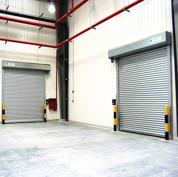 AC 380V Intelligence Aluminum Security Door , Outside Security Door