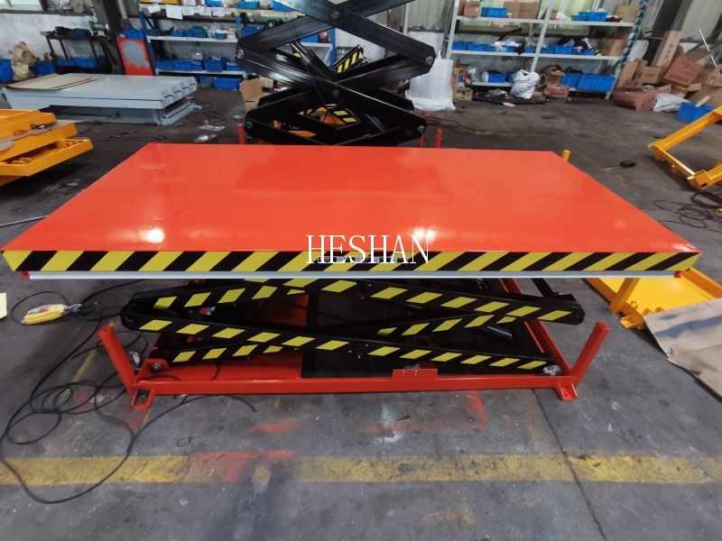 CE Approved Stationary Scissor Lift Table Hydraulic Electric Scissor Lift Platform