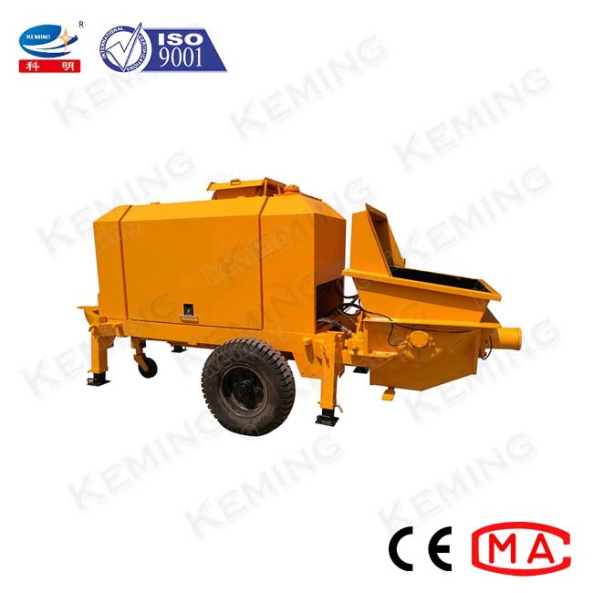 Hydraulic Mortar Small Concrete Pump Swimming Pool Shotcrete Pump