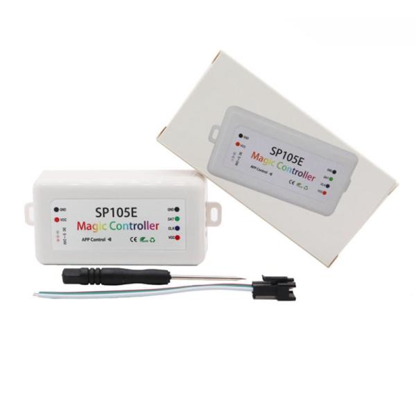Quality 3 Channels Magic LED SP105E Controller Bluetooth App Control for sale