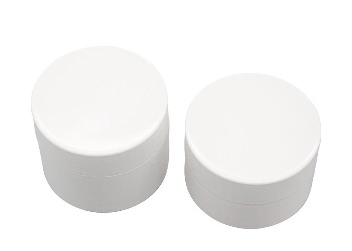 30g/50g Customer Color Airless Cream Jar Skin Care Packaging Eco-Friendly Special White PP Vacuum Cream Jar UKA47