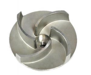 China Precision Lost Wax Investment Vane / Semi-open Water Pump Impeller wholesale