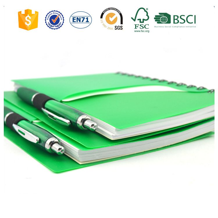 Soft Cover Customized School Student Supply Notebook Set with Special Design Printing