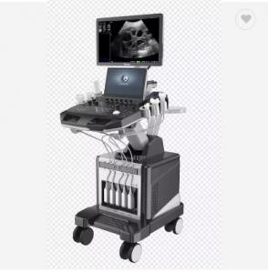 China 2D 3D 4D Echocardiography Cardiac Trolley Echo Color Doppler Ultrasound Machine on sale