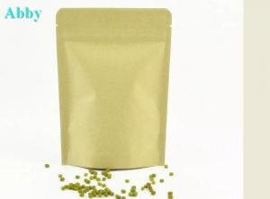 China Clear Window Customized Paper Bags , Kraft Paper Bags For Coffee / Tea Packaging wholesale