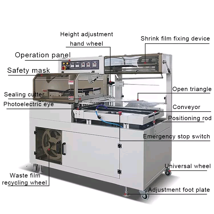 Direct Source For Plastic Film Shrink Packaging Machine For Electronic products Food Chemicals