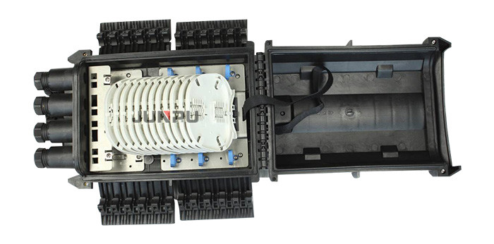 PP+GF material Fiber Optic Splice Closure, optical fiber cable joint closure