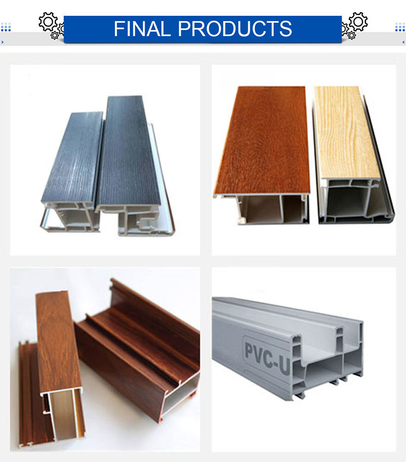 PVC Wall WPC Door Manufacturing Machine Board Extrusion Line Furniture Plate Floor