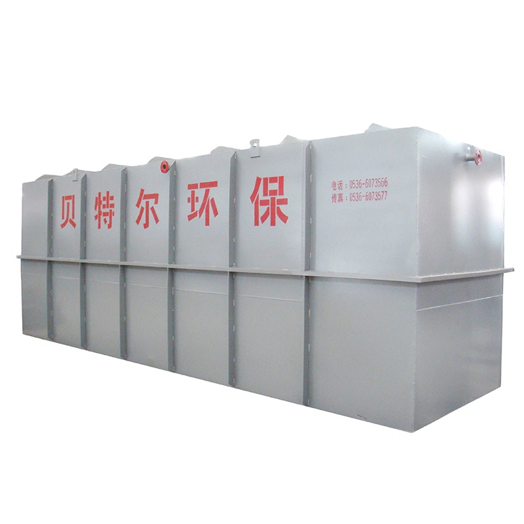 Buried Complete Sets Of Wastewater Treatment Easy Operation Productivity 2000L/Hour