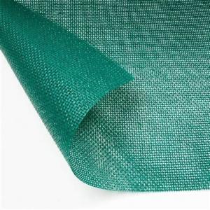 China 6x6 9x9 12x12 PVC Vinyl Coated Polyester Mesh Fabric Weak Solvent wholesale