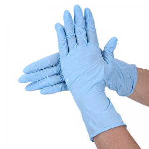 China ISO13485 Nitrile Exam Gloves Latex Free S M  L Xl Nitrile Disposable Gloves wholesale