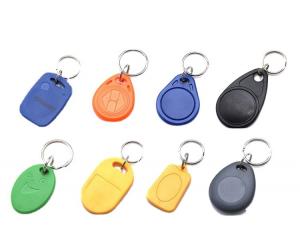 China RFID NFC Abs Key Chain Balnk Or Printed With Logo For Access Control wholesale