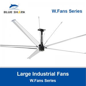 China Large Industrial Ceiling Fans, Warehouse Industrial Hvls Fans, W.Fans Series wholesale