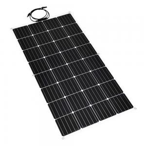 China 12V Bendable Mono Solar Panel Off Grid RV 100 Watt Semi Flexible Solar Panel on sale