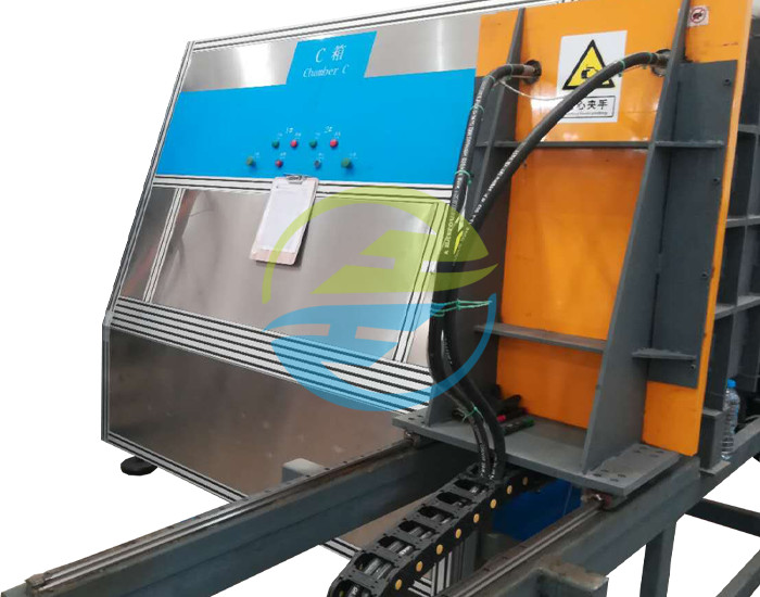 Production Capacity 270 pcs/H Three Chamber Helium Leak Detection and Recovery System