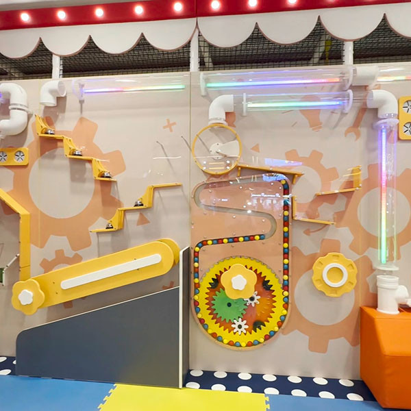 Indoor Playground Activity Wall Play Panel Equipment Customizable Design
