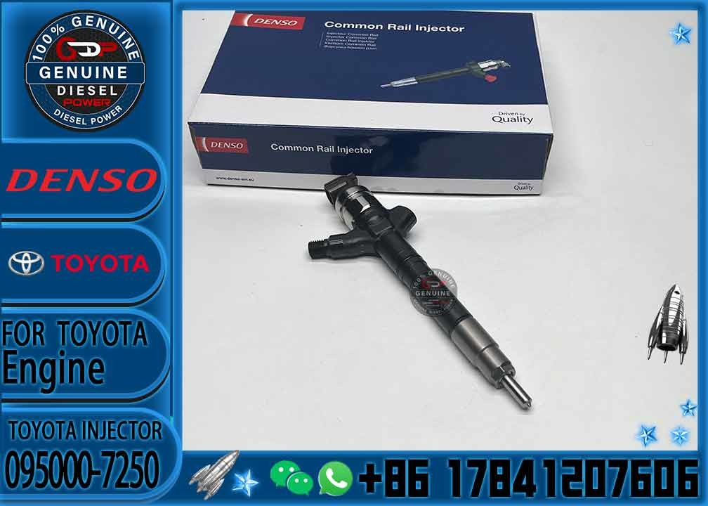 2AD-FTV Auto Engine Parts Injector 095000-7250 Diesel Fuel Nozzles Injector 095000 7250 0950007250 for Toyota Avensis