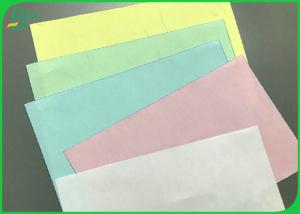 China Jumbo Roll 48gsm 50gam 55gsm NCR Carbonless Paper For Computer Printing on sale