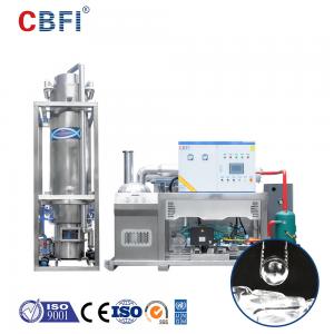 China Industrial Large 10 Ton Tube Ice Maker Machine Crystal Solid Ice Tube Making Machine wholesale