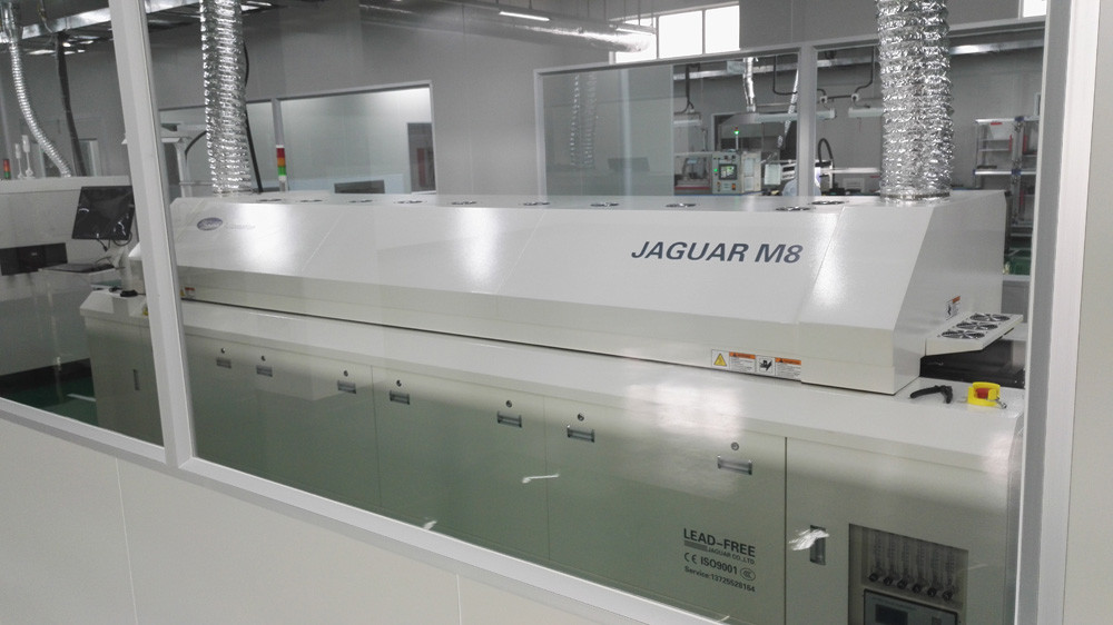 8 Heating Zones Reflow Solder Oven , Lead Free Soldering Machine For PCB Assembly Line