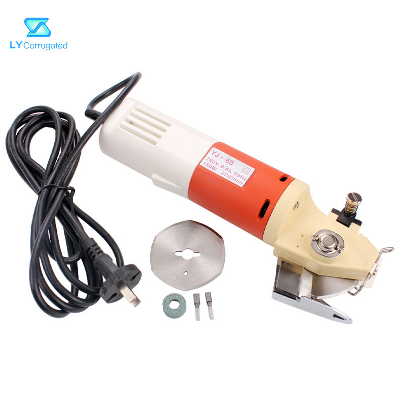 220V Fabric Cutting Machine 65mm 70mm 90mm 100mm Round Knife