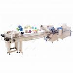 High Speed Full Automatic Shrink Wrap Packing Machine For Bath Bomb Bath Fizzy