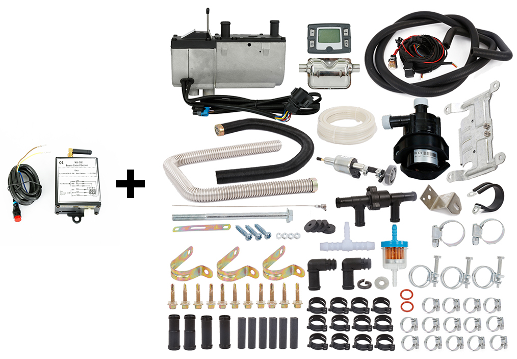 JP GSM Hot New Products 5KW 12V Gasoline Water Parking Heater For Car RV