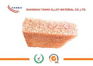 China 16*500*500Mm Pure Copper Sheet , Cu Copper Matel Foam GB / ASTM Standard wholesale
