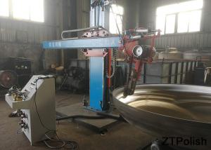China Stainless Steel Automatic Polishing Machine Metal Bandsaw Dish Head Polishing Machine on sale