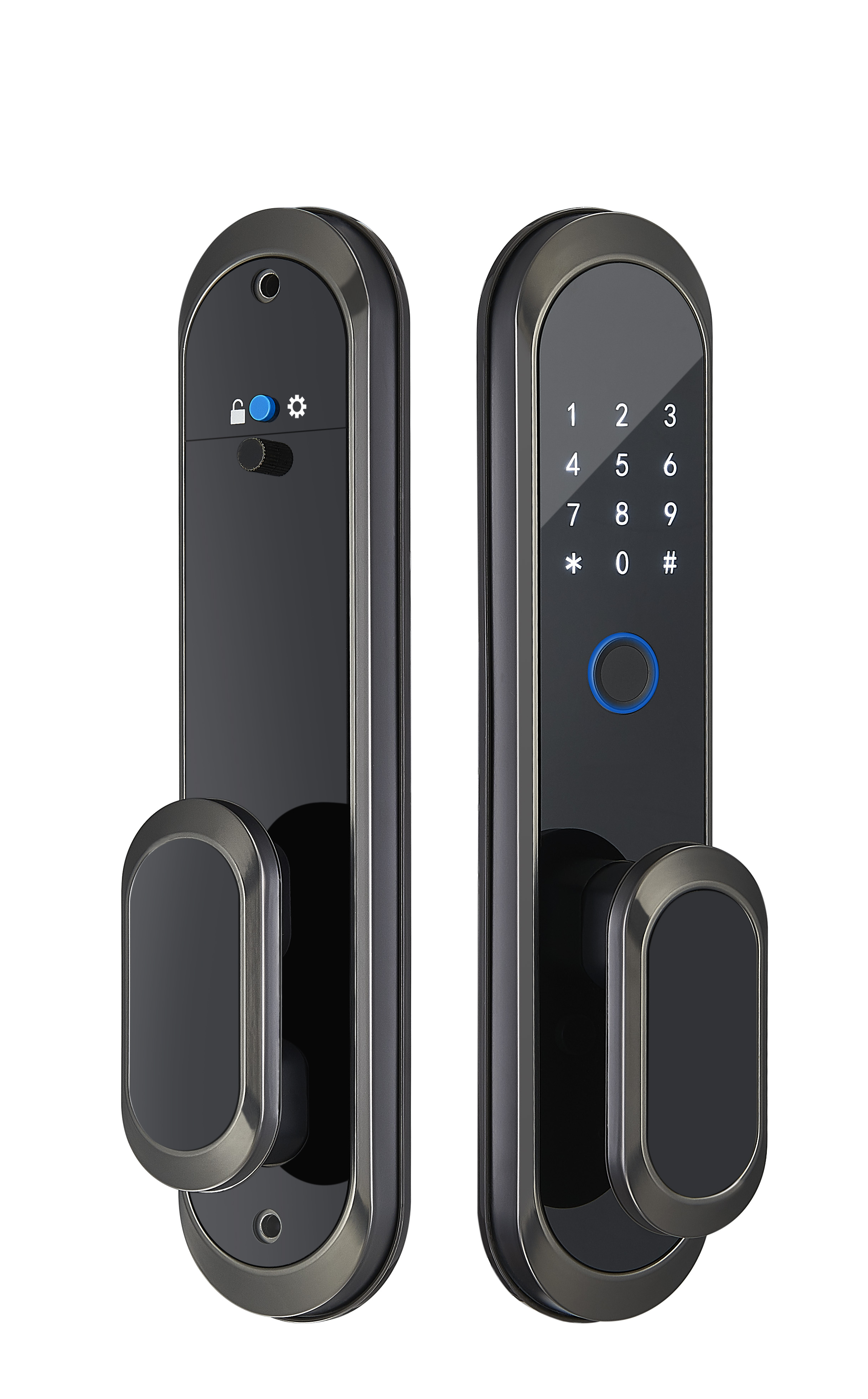Smart Cylinder Door Lock Fingerprint TTlock Digital Door Lock For Apartment