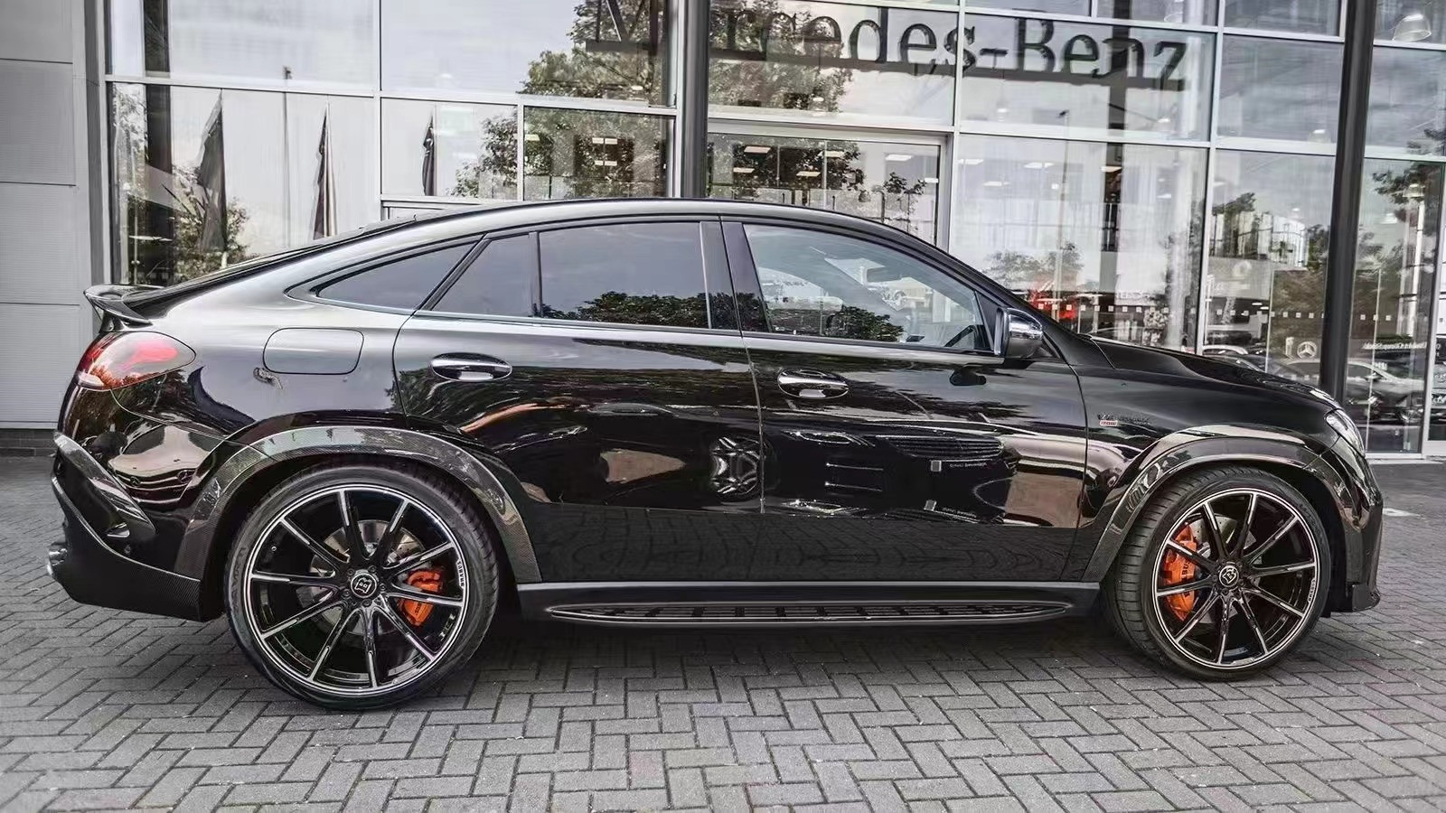 For 2020-2022 Mercedes GLE Carbon Fiber Body Kit GLE GLE Coupe Upgraded for Bras-style Carbon Fiber Body Kit