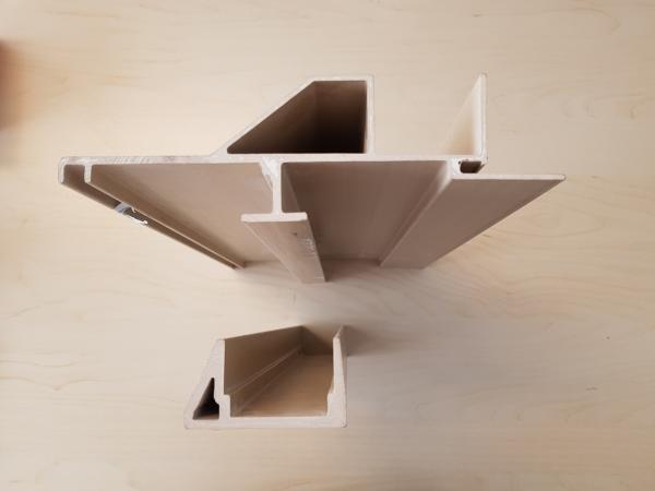 Durable FRP Pultruded Profiles Polyester Resin Aging Resistant GRP Structural