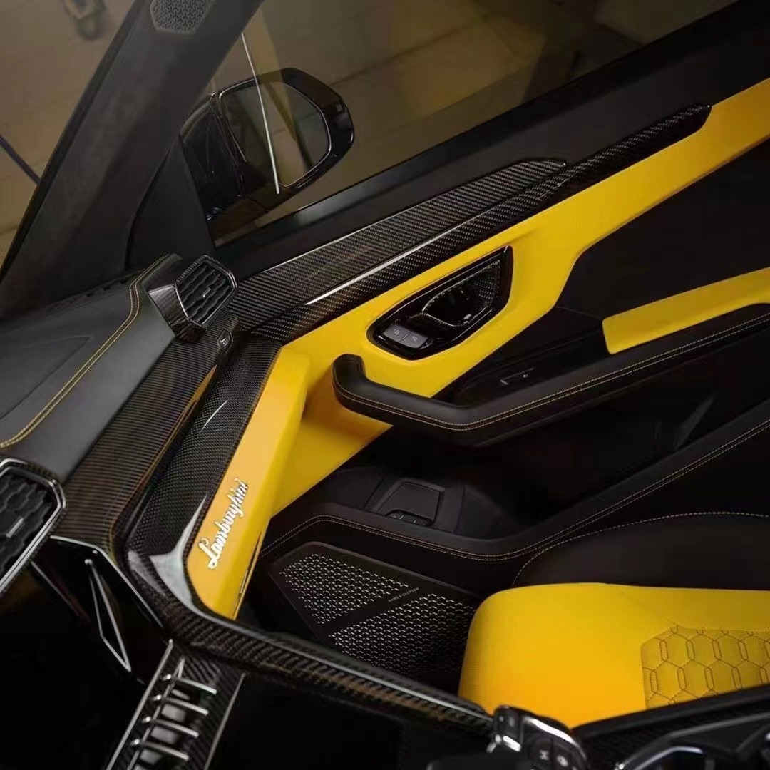Auto Parts Carbon Fiber Interior for Lamborghini Urus Urus Carbon Fiber Central air Conditioning Control Surface
