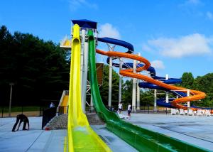 China Adults High Speed Racing Freefall Water Slide for Amusement Park ISO CE TUV wholesale