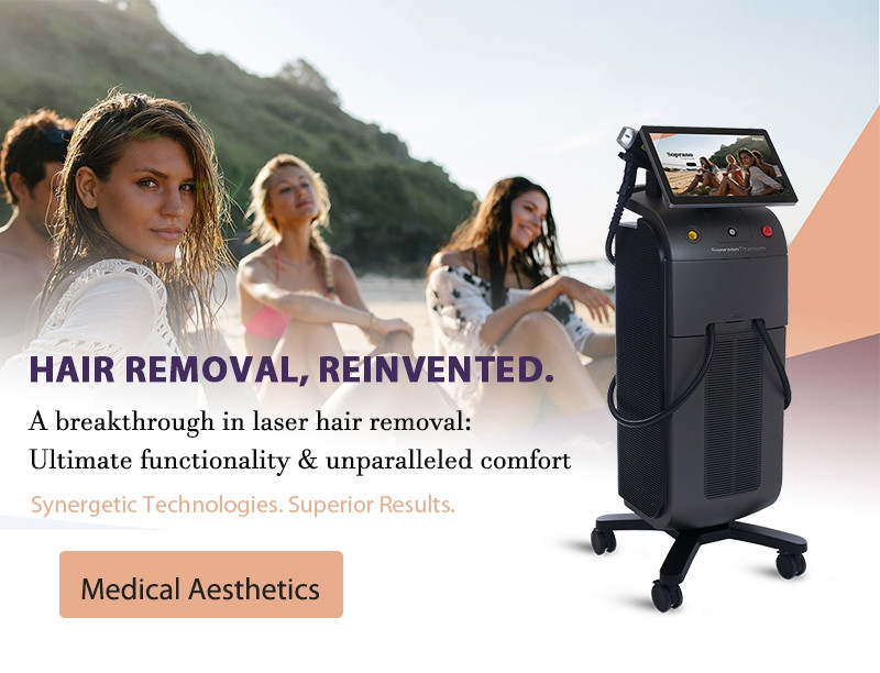 Professional 1200W Laser Energy Hair Removal Laser Machine For All Skin Types