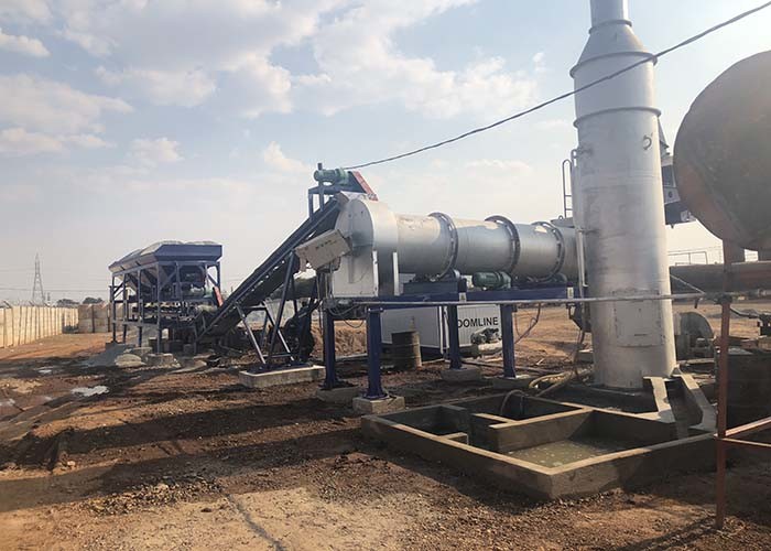 High Efficiency Asphalt Drum Mix Plant Cold Aggregate Feeding System